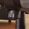 Alera 17.7 in. to 21.4 in. Seat Height Elusion Series Mesh Mid-Back Prem Fabric Multifunction Chair Supports Up to 275 lbs. - Black